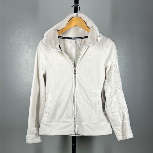 Calvin Klein Performance Women's White Jacket - Picture 1 of 7